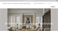 Desktop Screenshot of belfortfurniturebuzz.com